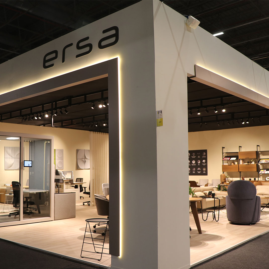 Ersa Work Series at İstanbul Furniture Fair 2024 Ersa Mobilya